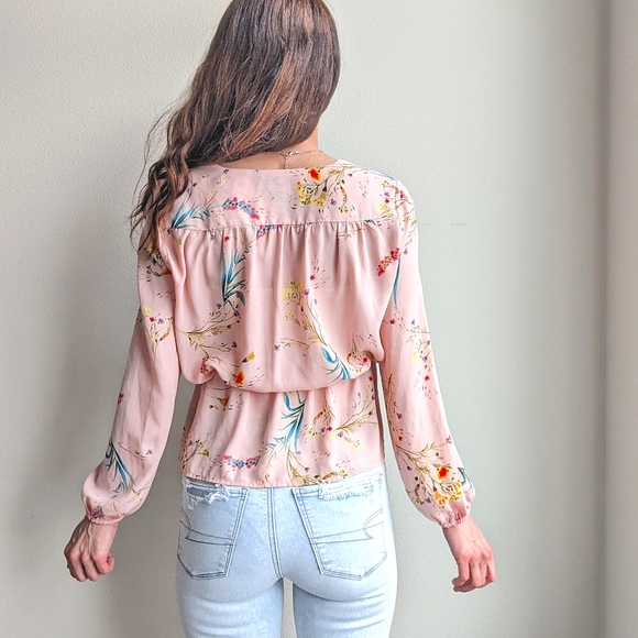 Pink Floral Blouse - Picture 4 of 8